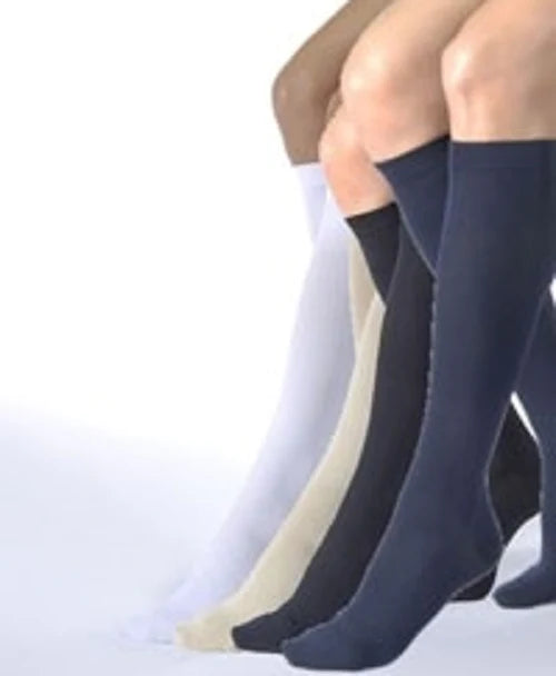 JOBST Activa Soft Fit - Compression Stocking Knee High X-Large Beige Closed Toe - H3005