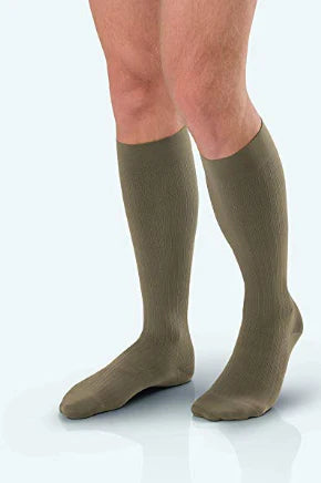 JOBST for Men Ambition - Compression Socks Knee High Size 3 / Long Black Closed Toe - 7766402