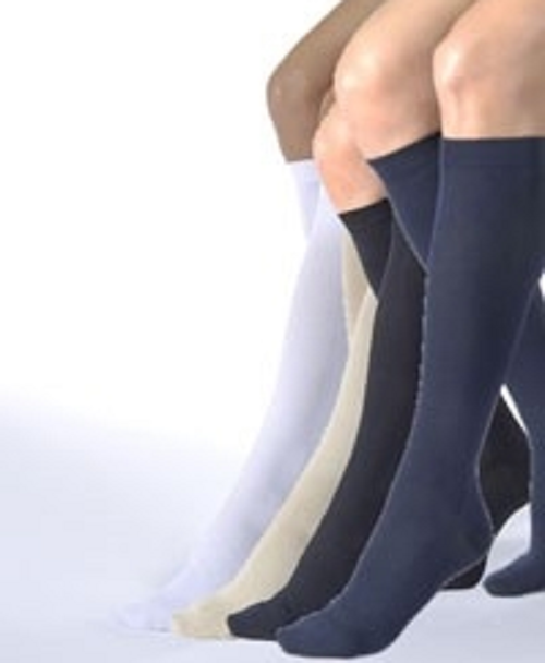 BSN Medical JOBST Activa Compression Stockings Knee High 2X-Large Black Closed Toe - H3065