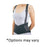 DJO Support Industrial Adult Back Mesh Black Size Large Ea - 79-89087