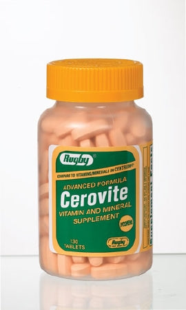 Major Pharmaceuticals Cerovite Multivitamin Supplement Vitamin A / Cholcalciferol / Calcium 3500 IU - 400 IU - 200 mg Strength Tablet 130 per Bottle - 536344238