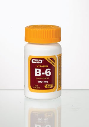 Major Pharmaceuticals Major Vitamin Supplement Vitamin B6 100 mg Strength Tablet 100 per Bottle - 536440901