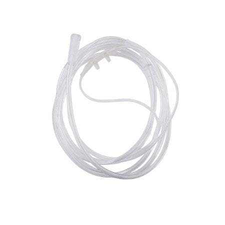 Salter-Style 1600 Series - Nasal Cannula Low Flow Delivery Adult Curved Prong / NonFlared Tip - Sun Med - 1600-7-50