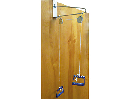 Hausmann Door Mounted Pulley - 2½" x 16" x 6", - 2623
