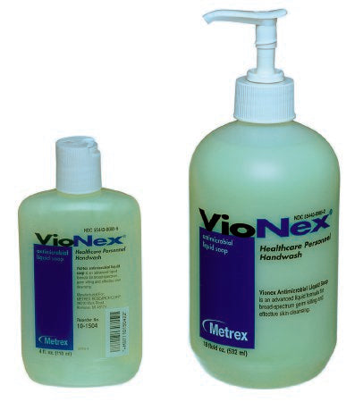 Metrex Research VioNex Antimicrobial Soap Liquid 18 oz. Pump Bottle Scented - 10-1518