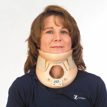 Zimmer Cervical Collar High Density One Size Fits Most Serpentine 3-1/2 Inch Height 23-1/2 Inch Circumference - 73700500