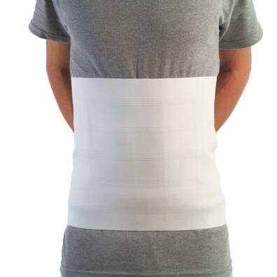 Zimmer Abdominal Binder One Size Fits Most Hook and Loop Closure 26 - 50 Inch 10 Inch Unisex - 273201000
