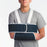Zimmer Deluxe Sling and Swathe Shoulder Immobilizer Small Foam Hook and Loop Closure Adjustable Left or Right Shoulder - 389800500