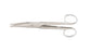 Miltex Miltex Dissecting Scissors Mayo-Noble 6-1/2 Inch Length OR Grade Stainless Steel (German) NonSterile Finger Ring Handle Curved Rounded Blades Blunt/Blunt - 5-146
