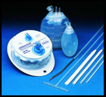 Jackson-Pratt - Wound Drain Tube Silicone Perforated Style 19 Fr. Size - SU130-0325