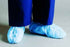 Cardinal Convertors Shoe Cover One Size Fits Most Shoe High Non-skid Blue NonSterile - 2852