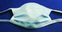 Cardinal Health - Surgical Mask Anti-fog Foam Pleated Tie Closure One Size Fits Most Blue NonSterile ASTM Level 1 Adult - AT71235
