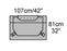 Cardinal - Surgical Drape Head / Bar Drape 42 W X 32 L Inch Sterile - 9556