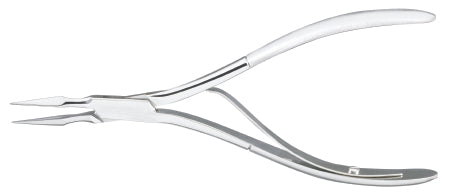 Miltex - Splinter Forceps Virtus 6 Inch Length OR Grade German Stainless Steel NonSterile NonLocking Plier Handle with Spring Straight Pointed Tips - 6-336