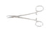 Miltex - Thoracic Forceps Gemini-Mixter 5-1/2 Inch Length OR Grade German Stainless Steel NonSterile Ratchet Lock Finger Ring Handle Full Curved Delicate Serrated Tips - 7-255