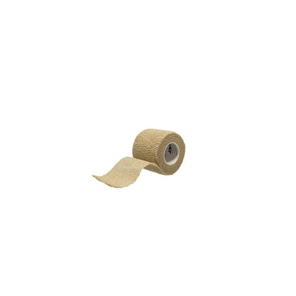 Dukal Corporation Bandage Compression Fabric 1"X5Yd Latex Non-Sterile Cohesive Tan 30Rls/Box - 8015T