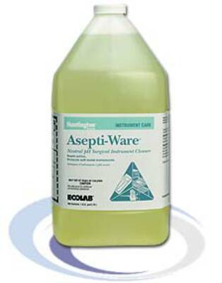 Asepti-Ware - Enzymatic Instrument Detergent Liquid 1 gal. Jug Floral Scent - 6023155