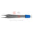 Olsen - Bipolar Forceps Adson 5 Inch Length NonLocking Thumb Handle Straight Serrated, 1 mm Tips - 20-1080