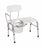 Apex-Carex Healthcare Carex Bath / Commode Transfer Bench 18 to 21 Inch Height Range 18 to 21 Inch Height Range 300 lbs. Weight Capacity Fixed Arm - FGB15611 0000