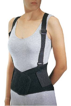 PROCARE Industrial - Worker Back Support Medium Hook and Loop Closure 30 to 36 Inch Waist Circumference 8 Inch Height Adult - 79-89085