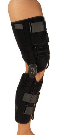 KneeRANGER II - Knee Immobilizer Medium 16 to 18 Inch Circumference 24 Inch Length Left or Right Knee - 79-94255
