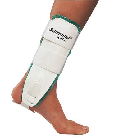 DJO Surround Ankle Support Medium Hook and Loop Closure Left or Right Foot - 79-97865
