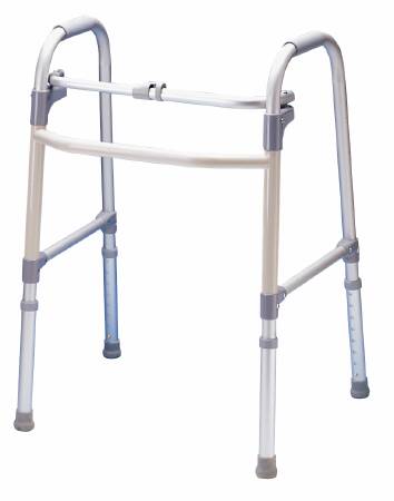 Apex-Carex Healthcare Carex Single Release Walker Lightweight Aluminum Frame 300 lbs. Weight Capacity 30 to 37 Inch Height - FGA85786 0000