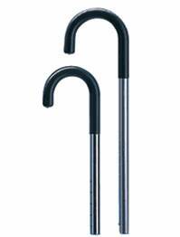 Apex-Carex Healthcare Carex Round Handle Cane Aluminum 29 to 38 Inch Height Silver - FGA75600 0000