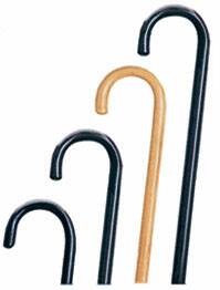 Carex - Round Handle Cane Wood 36 Inch Height Walnut - FGA71100 0000