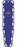 Ultra Vue 18 - Backboard 600 lbs. Weight Capacity Blue High Density Polyethylene - 35755P-B