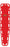 Fleming Industries Ultra Vue Backboard 600 lbs. Red High Density Polyethylene - 35775-RD