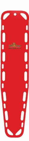 Fleming Industries Ultra Vue Backboard 600 lbs. Red High Density Polyethylene - 35775-RD