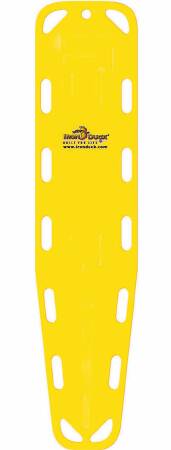 Fleming Industries Ultra Vue Backboard 600 lbs. Yellow High Density Polyethylene - 35775P-Y