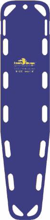 Fleming Industries Base Backboard 400 lbs. Blue High Density Polyethylene - 35850-BL