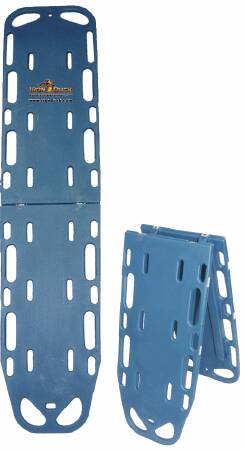 Fleming Industries Ultra Spac-Sav Backboard 500 lbs. Blue High Density Polyethylene - 35940-B