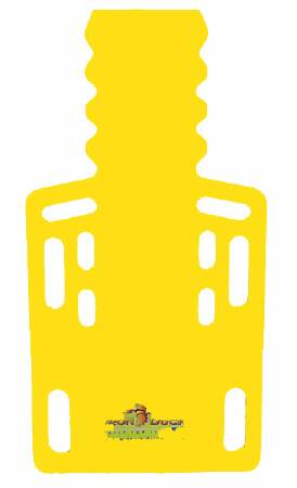 Ultra Short - Short Board Not Rated Yellow High Density Polyethylene - 35955-Y