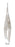 Miltex - Micro Iris Scissors McPherson-Vannas 3-1/4 Inch OR Grade German Stainless Steel NonSterile Serrated Thumb Handle with Spring Straight Blade Sharp Tip / Sharp Tip - 18-1625