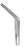 Miltex Miltex Ear Forceps 4-1/2 Inch OR Grade Stainless Steel (German) NonSterile NonLocking Thumb Handle Angled Serrated Tip - 19-360