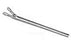 Miltex - Ear Forceps Duckbill 3 Inch Length OR Grade German Stainless Steel NonSterile NonLocking Finger Ring Handle Straight Serrated Tip - 19-439