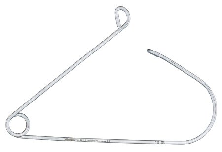 Miltex Bunt Forcep Holder German Stainless Steel, Chrome Plated - 21976