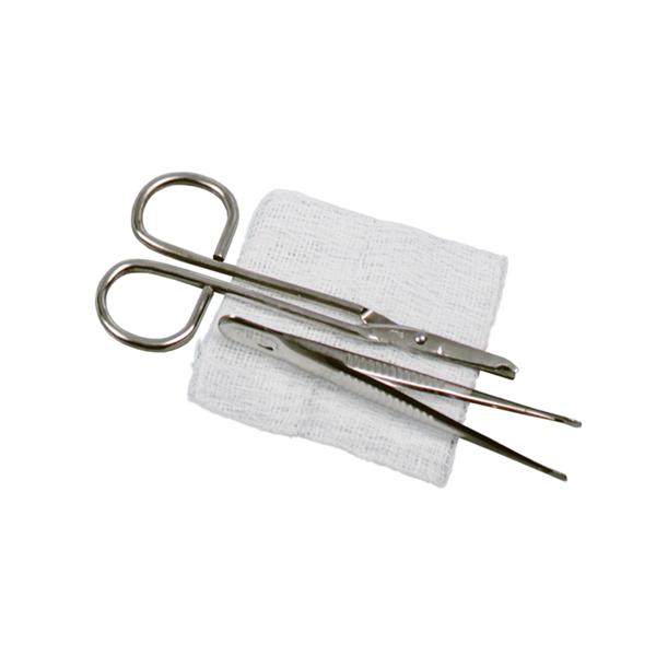 Dynarex Corporation Kit Suture Removal With Metal Forceps 4" Lf Sterile Ea - 4521