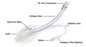 LMA Unique Plus Pack - Laryngeal Mask Adult User Size 5 Clear Sterile Disposable - 128050