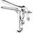 Merit - Vaginal Speculum Pederson NonSterile Office Grade Stainless Steel Small Double Blade Duckbill Reusable Without Light Source Capability - 98-336