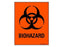 Shamrock Scientific Pre-Printed Label Warning Label BIOHAZARD Red 8 X 10 Inch - SBH-101