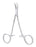 Miltex Miltex Splinter Forceps Peet 4-3/4 Inch OR Grade Stainless Steel (German) NonSterile Ratchet Lock Finger Ring Handle Double Curved - 6-350