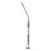 Miltex-Integra Knife Ear Sexton 7" Angled Stainless Steel Ca - 19-504