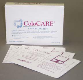 ColoCare Office Pack - Rapid Test Kit Colorectal Cancer Screening Fecal Occult Blood Test (FOBT) Stool Sample 50 Tests - 5651