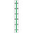Tabbies Printed Index Tabs 1" Computer Tabs 'A-Z", Green - 1"W - 1/2", 10 pack per Box - 58320