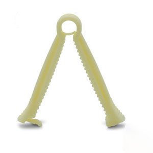 Mabis Healthcare Double-Grip Umbilical Cord Clamp Plastic - 9411