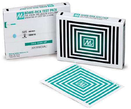 Medical Action Industries - Sterilization Bowie-Dick Test Pack Steam - SM806